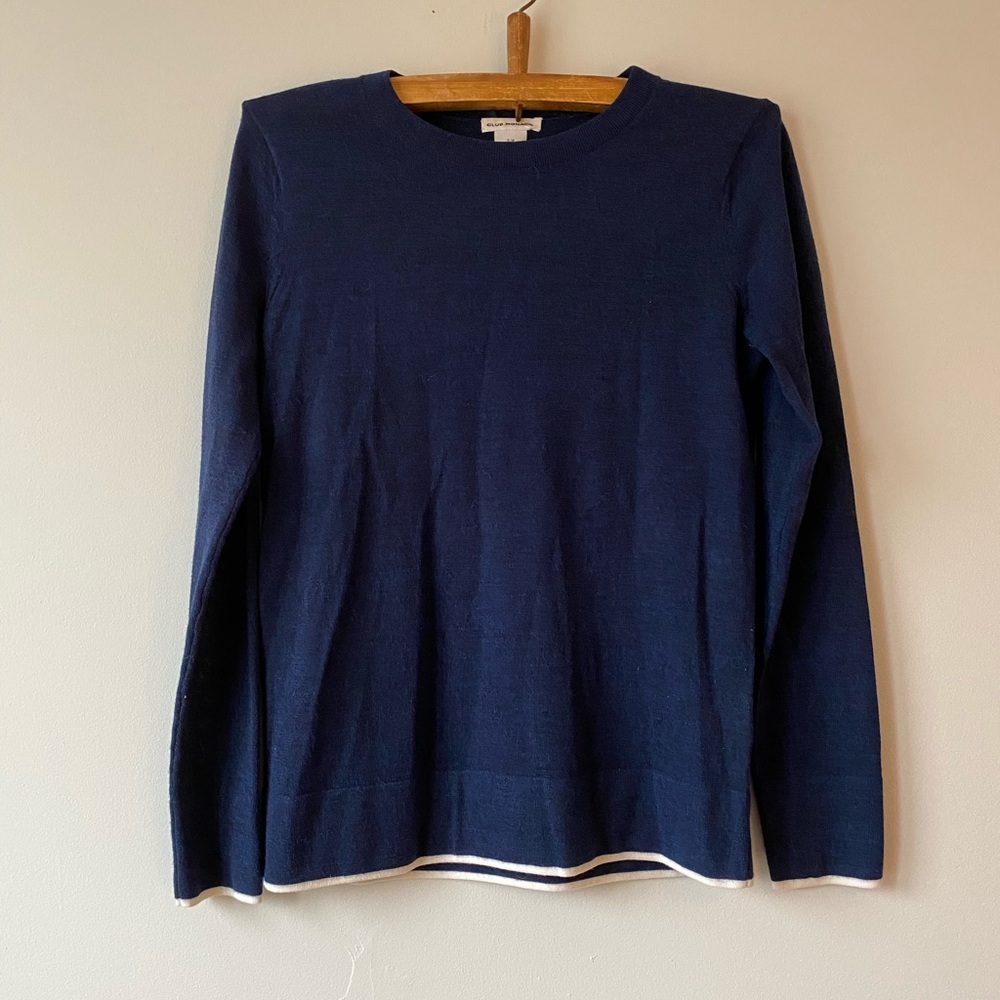 Club Monaco blue wool sweater